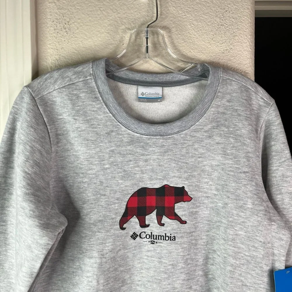 Women's Hart Mountain™ II Graphic Crew Sweatshirt Grey New Size M #558